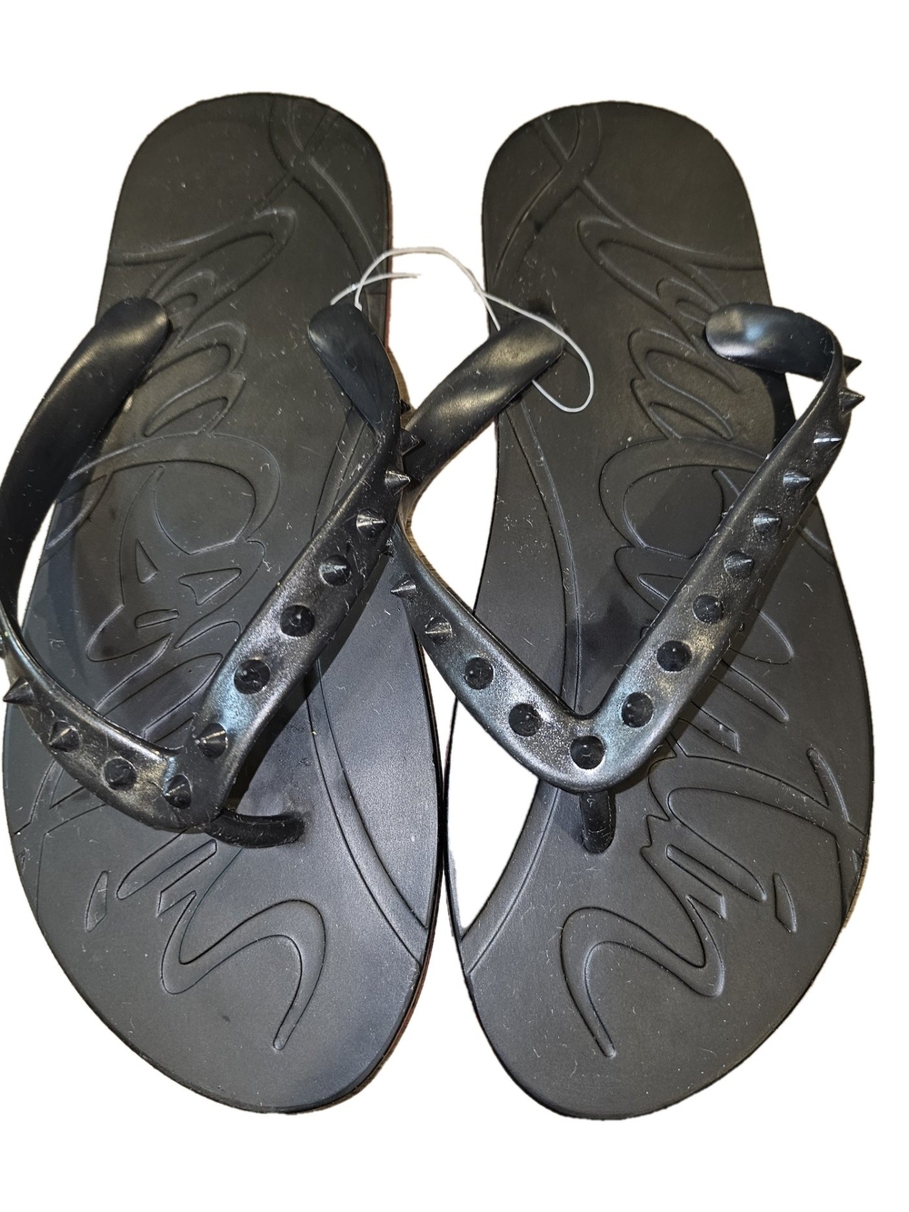Christian Louboutin Super Loubi thong sandals,UNISEX US Sz Men's 10/Women's 11.5